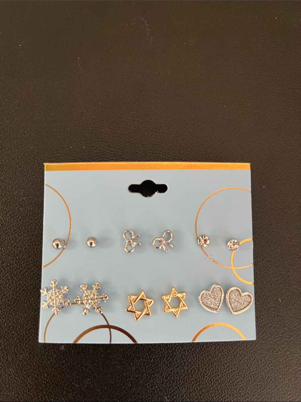 Kohl's Women's Mixed Silver & Gold Stud Earring Set